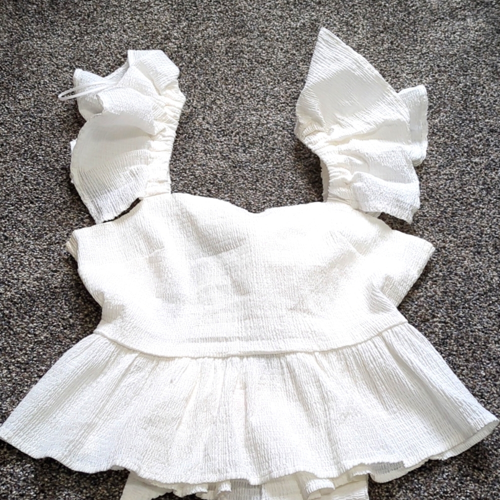 Miami white blouse